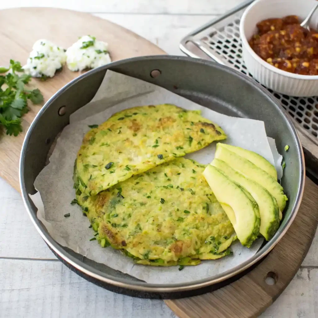 Zucchini Breakfast Tortillas