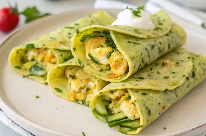 Zucchini Breakfast Tortillas (Low-Carb, Veggie-Packed & So Satisfying!)