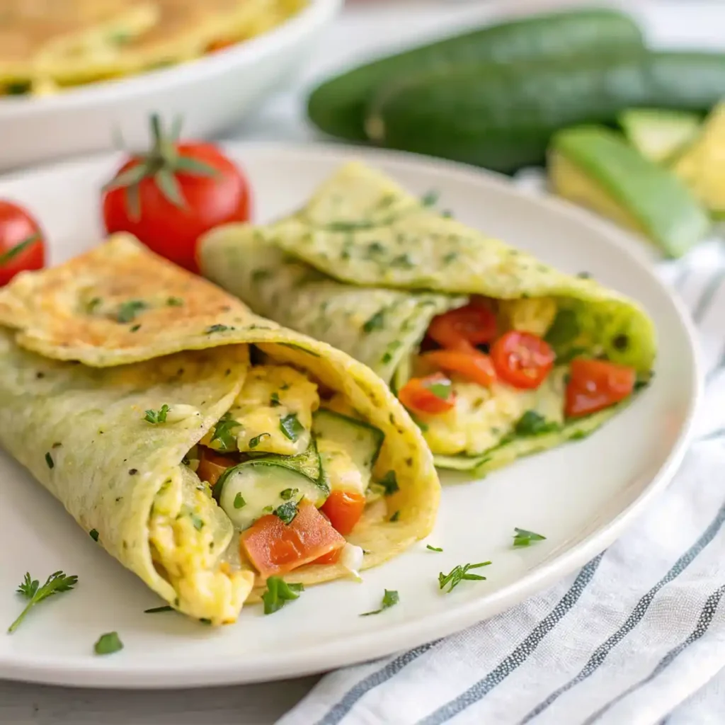 Zucchini Breakfast Tortillas