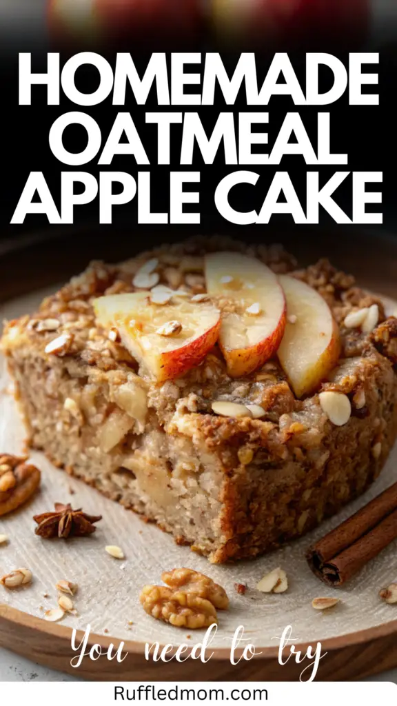 Oatmeal Apple Cake
