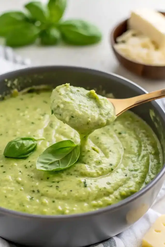 Simple Creamy Pesto for Pasta & More