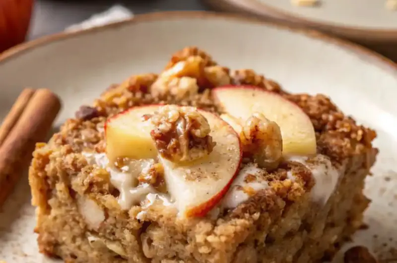 Homemade Oatmeal Apple Cake: A Simple Family Favorite
