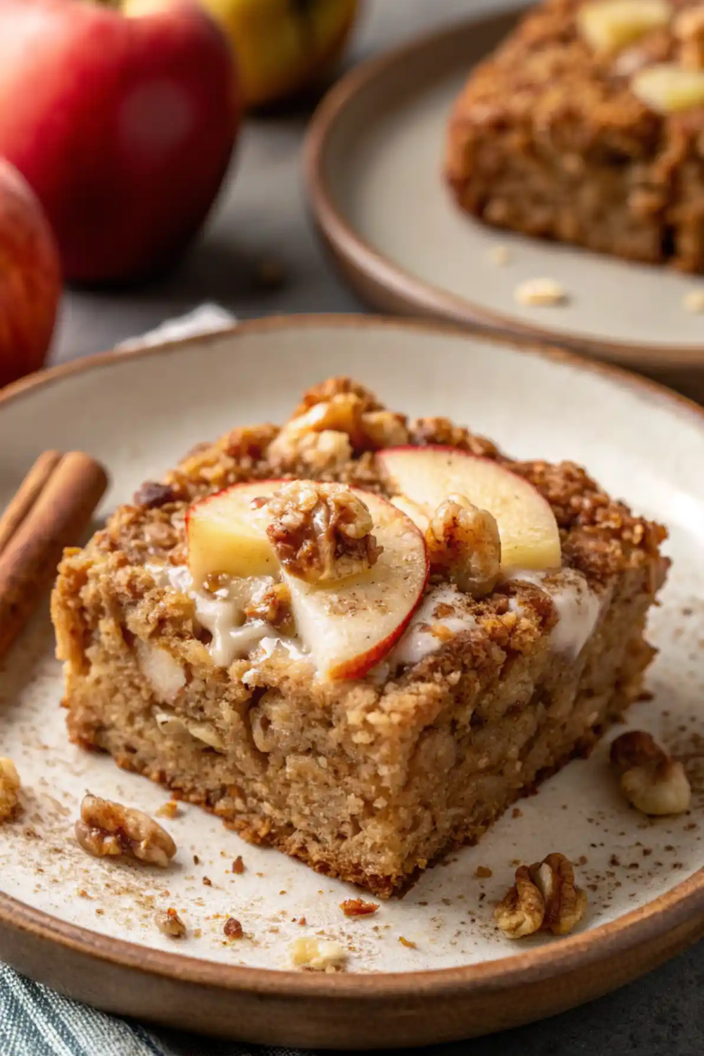 Oatmeal Apple Cake