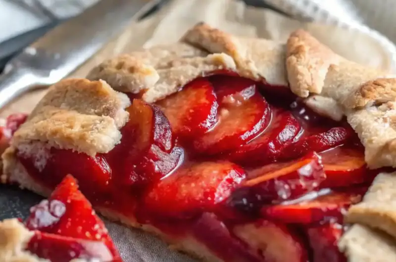 Homemade Plum Galette: A Simple Dessert Anyone Can Bake
