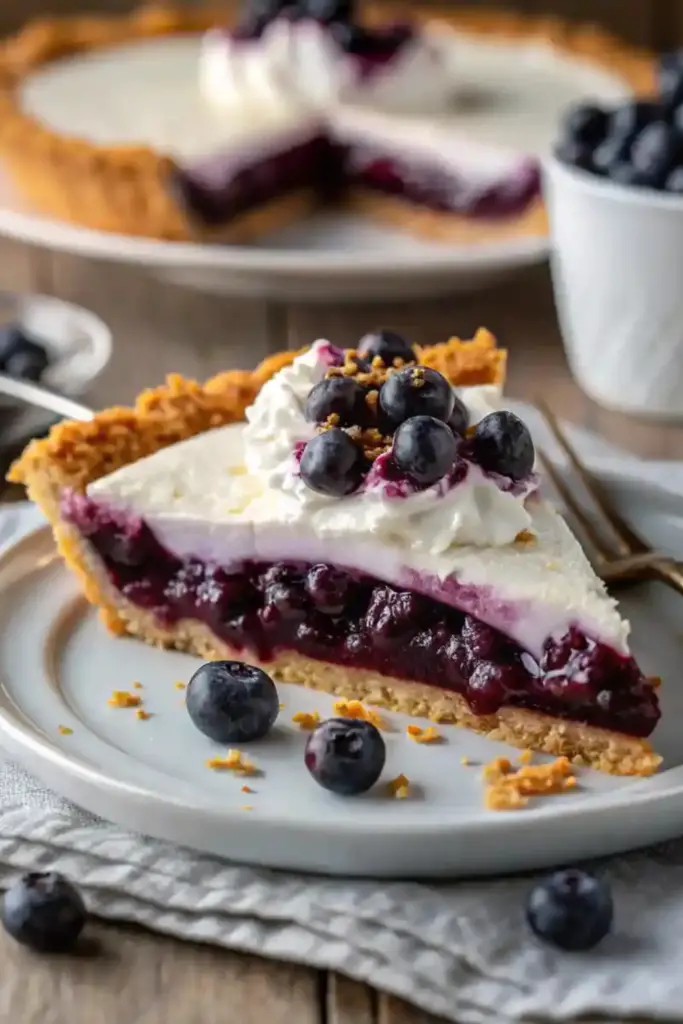 Huckleberry Cream Pie
