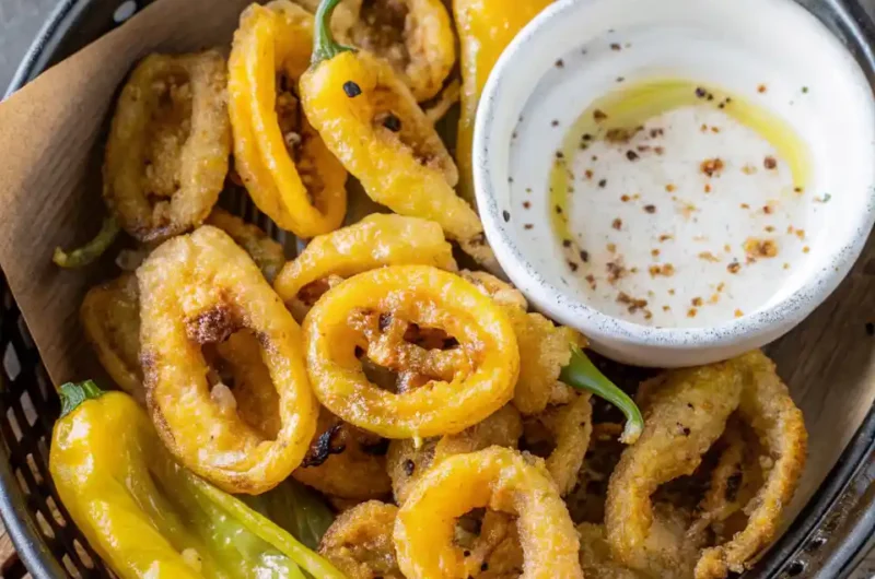 Crispy Air Fryer Banana Peppers (Easy, Flavorful, and Fun to Make!)