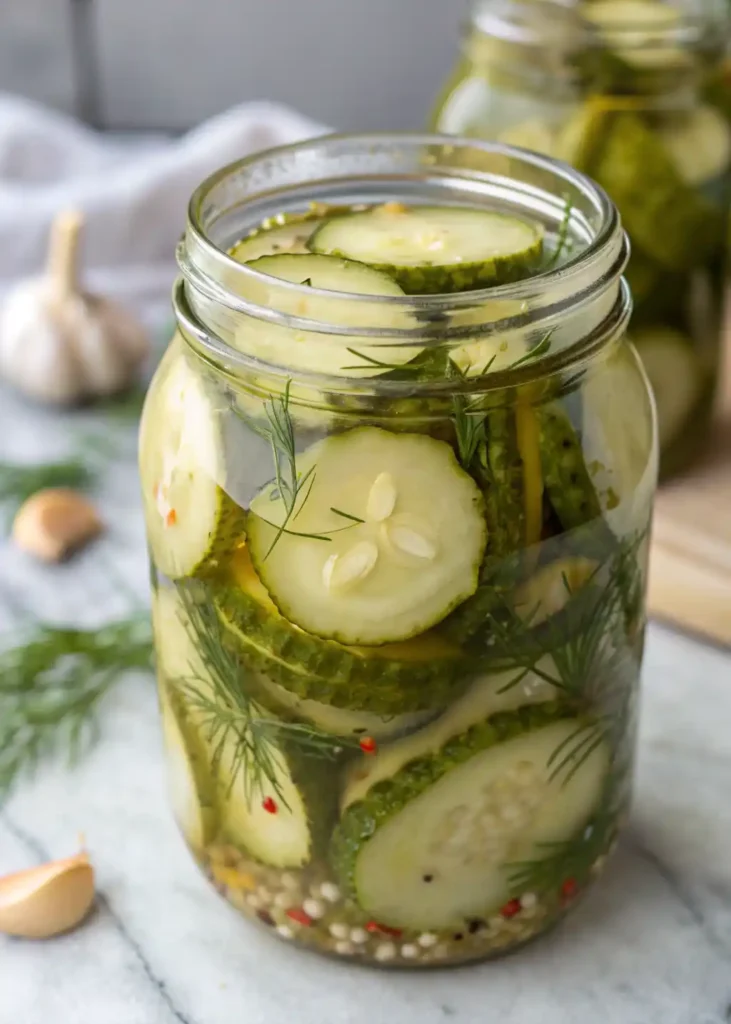 Garlic & Dill Pickles Ready in Just 24 Hours
