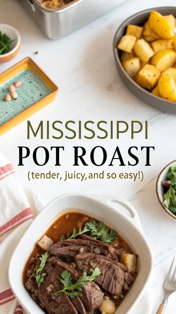 Mississippi Pot Roast (Tender, Juicy, and So Easy!)